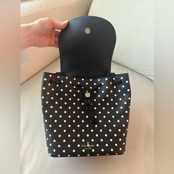✨Rare Kate Spade x Disney Minnie Mouse Polka Dot Women’s Backpack-NWOT ✨ - Picture 6 of 12